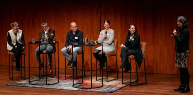 Paneldiscussie onder leiding van Marieke van der Waal